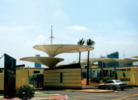 巴音郭楞膜结构案例